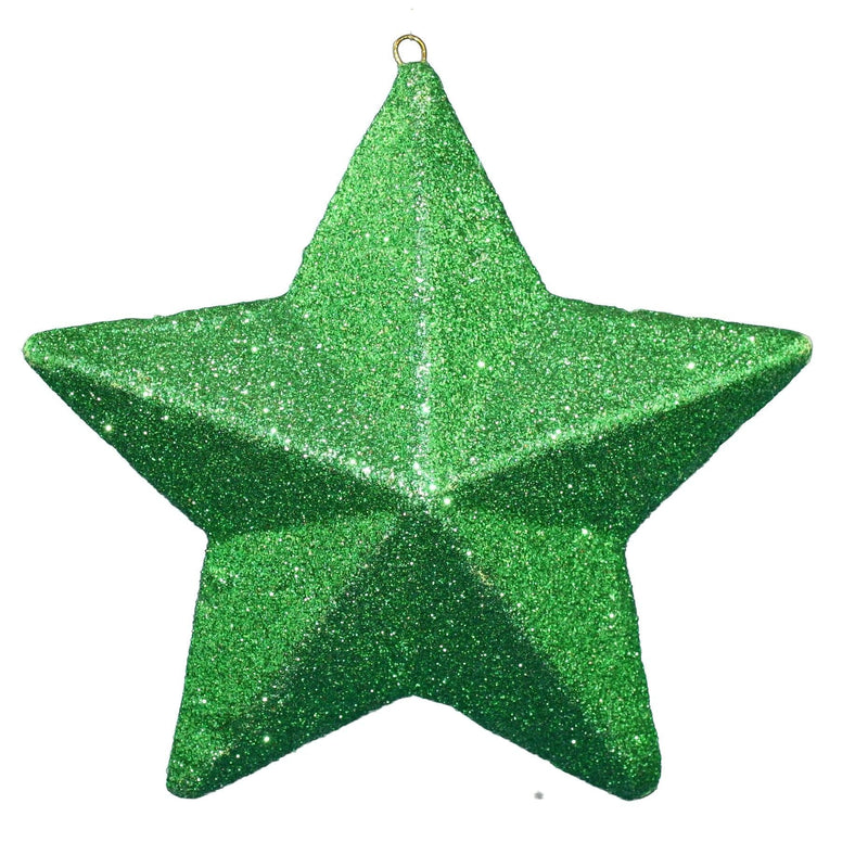 Glitter Stars - Green - Shelburne Country Store