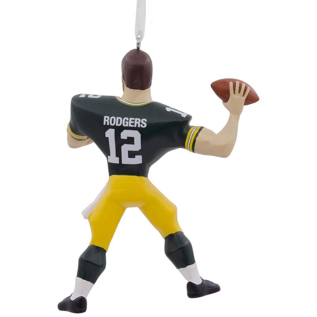Hallmark Green Bay Packers Aaron Rodgers Ornament - Shelburne Country Store