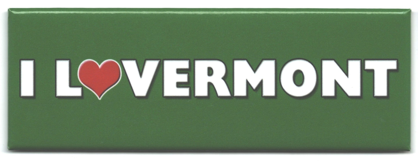 I Love Vermont  Panorama Magnet - Shelburne Country Store