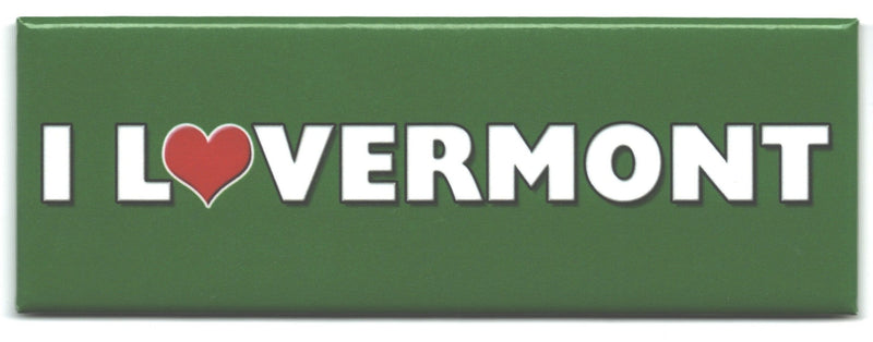I Love Vermont  Panorama Magnet - Shelburne Country Store