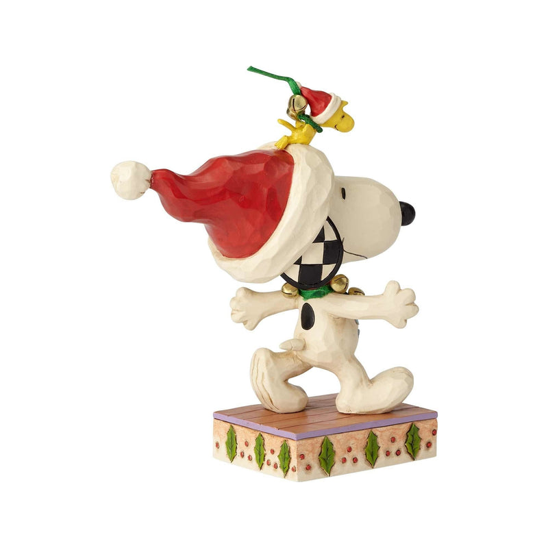 Snoopy and Woodstock with Jingle Bells - Shelburne Country Store
