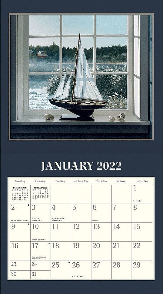 2022 Cottage Country  Wall Calendar - Shelburne Country Store