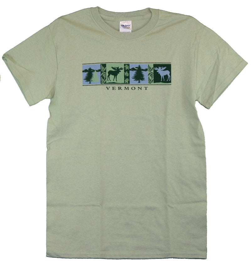 Vermont '4 Tile' T-Shirt - - Shelburne Country Store