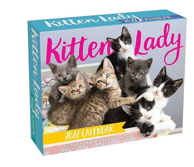2022  Kitten Lady  Page A Day Calendar - Shelburne Country Store