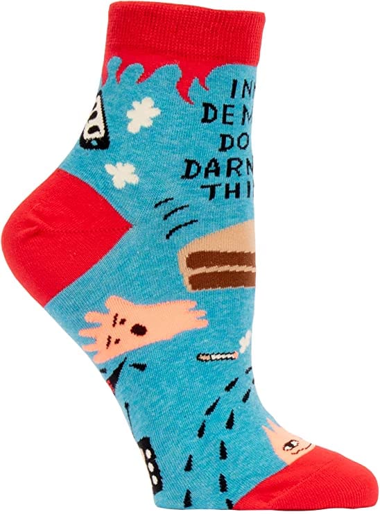 Women's Ankle Socks - Inner Demons do the Darndest Things - Shelburne Country Store
