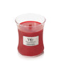 Woodwick Crackling  Medium Candle ‑ Crimson Berries   Scented Jar Candle - Shelburne Country Store