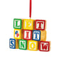 Department 56 Fisher Price Baby Blocks 2016 Hanging Ornament, 2.5 Inch - Shelburne Country Store