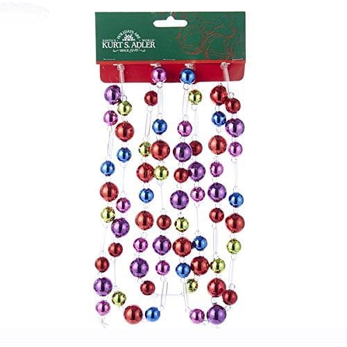 Red/Green/Blue Bead Garland - Shelburne Country Store