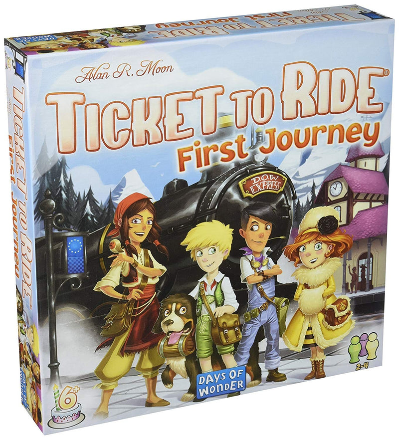 Ticket To Ride First Journey Europe Map - Shelburne Country Store