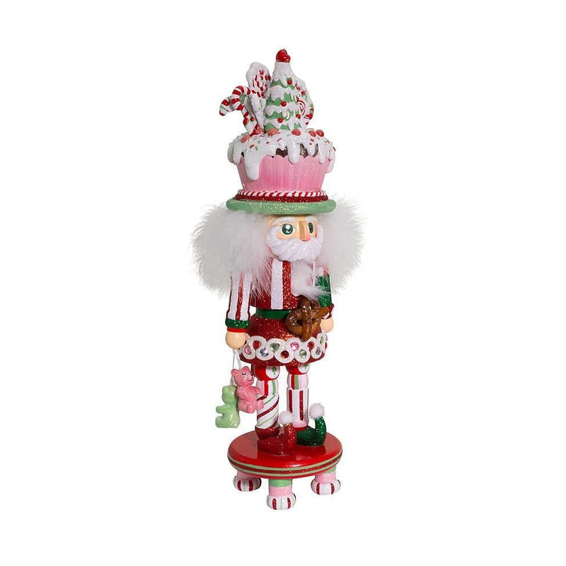 18 Inch Hollywood Bakery Hat Nutcracker - Cupcake - Shelburne Country Store