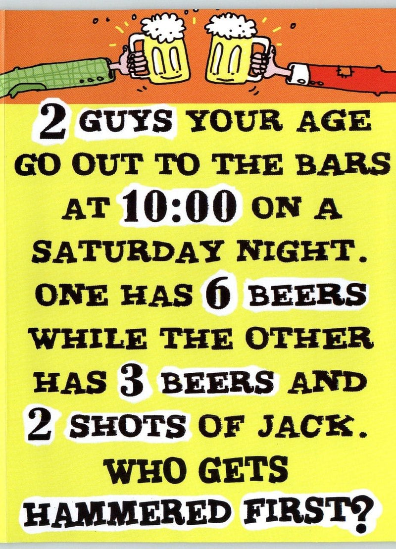 Card - 2 Guys Your Age - Shelburne Country Store