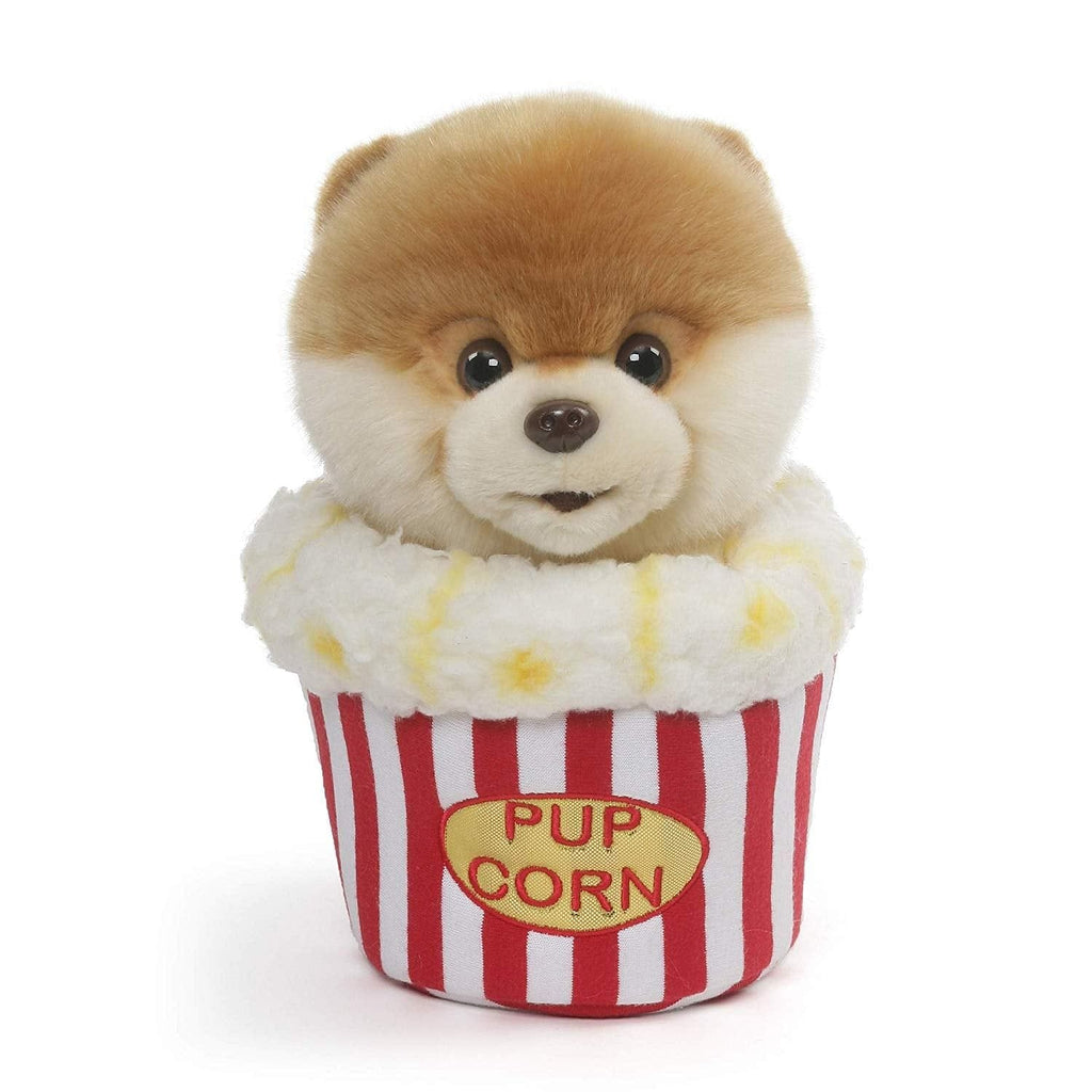 Gund Boo World's Cutest Dog in a Popcorn Tub - 9 Inch