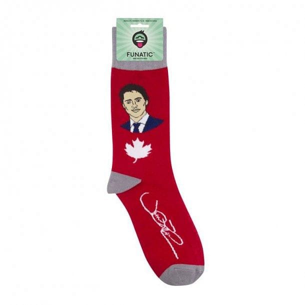 Justin Trudeau Socks - Shelburne Country Store