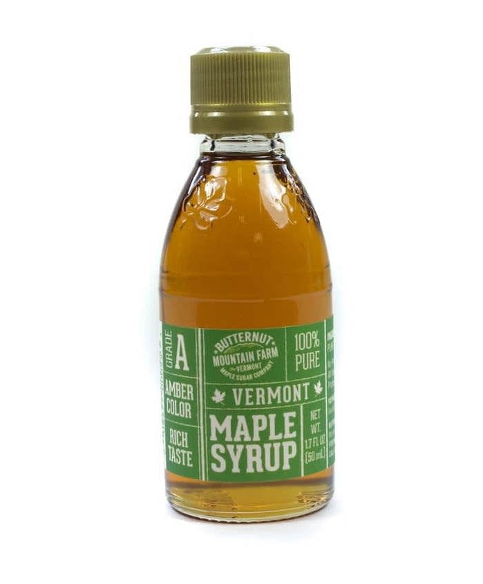 A Med Glass Maple Syrup 1.7 oz - Shelburne Country Store