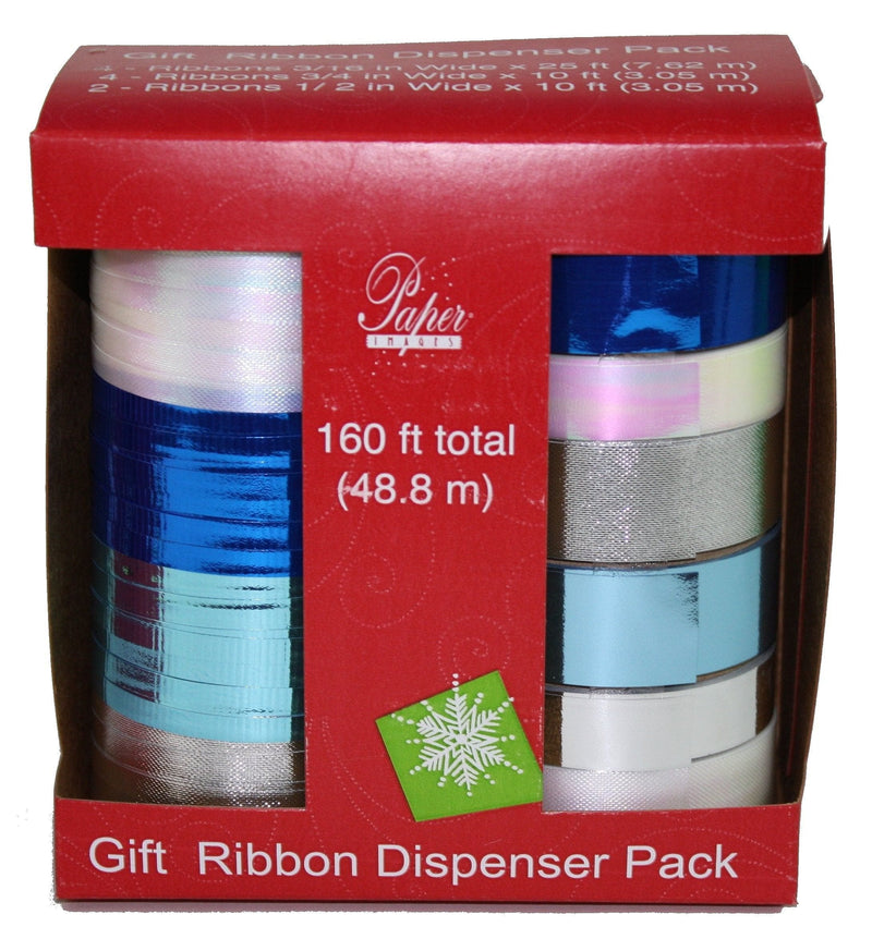 Gift Ribbon 160 Foot Dispenser Pack - - Shelburne Country Store