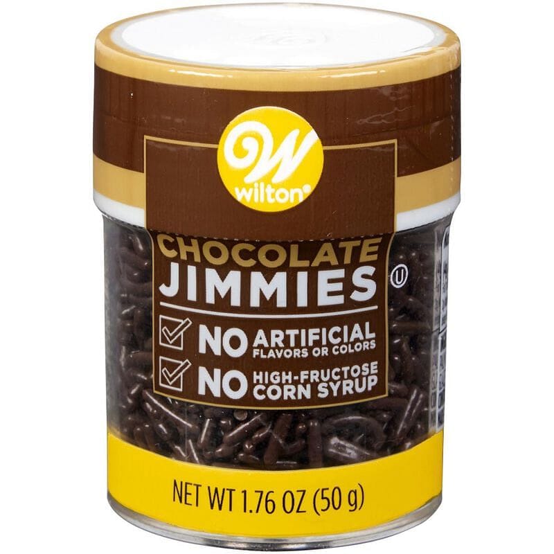 Naturally Flavored Chocolate Jimmies Sprinkles - 1.76 oz. - Shelburne Country Store