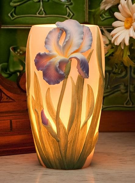 Bearded Iris Accent Lamp - Shelburne Country Store