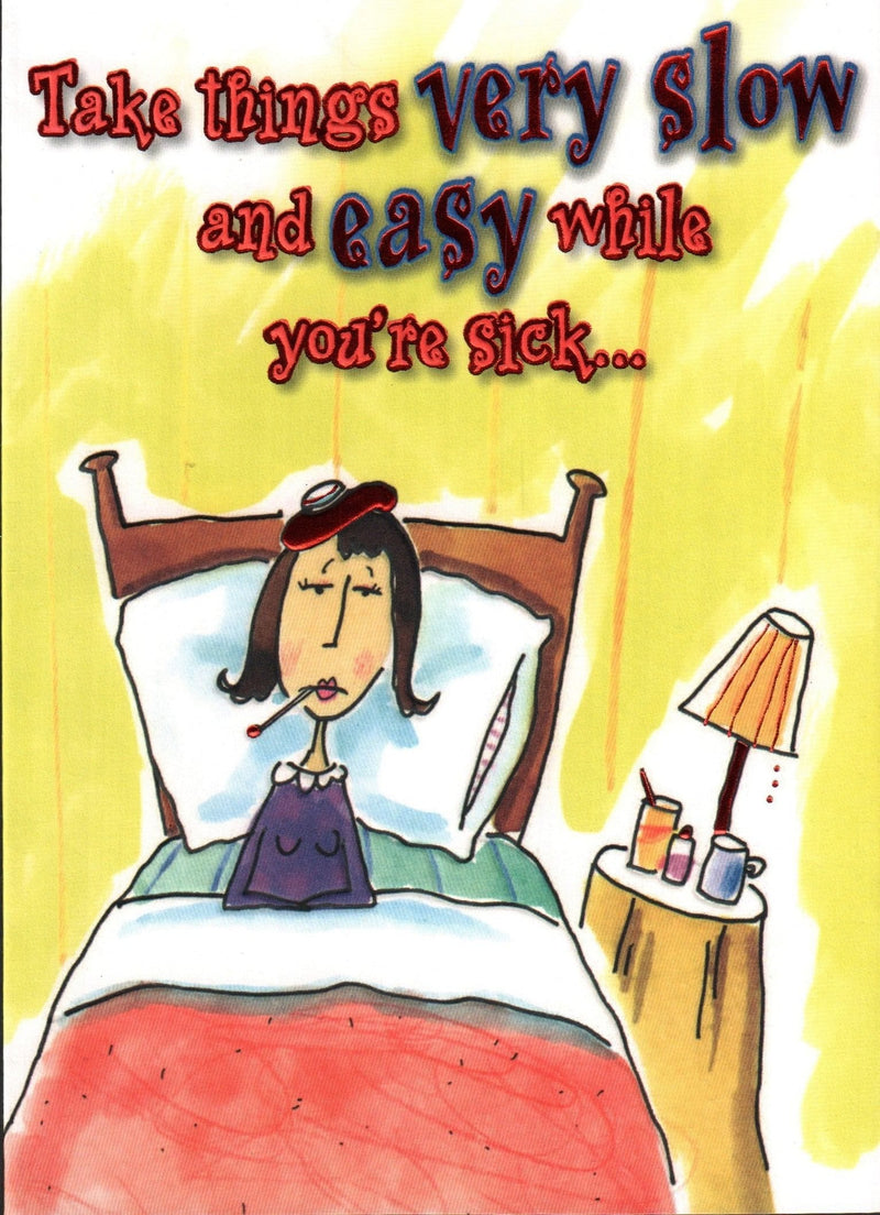 Get Well Card - Watch Your Husband - Shelburne Country Store
