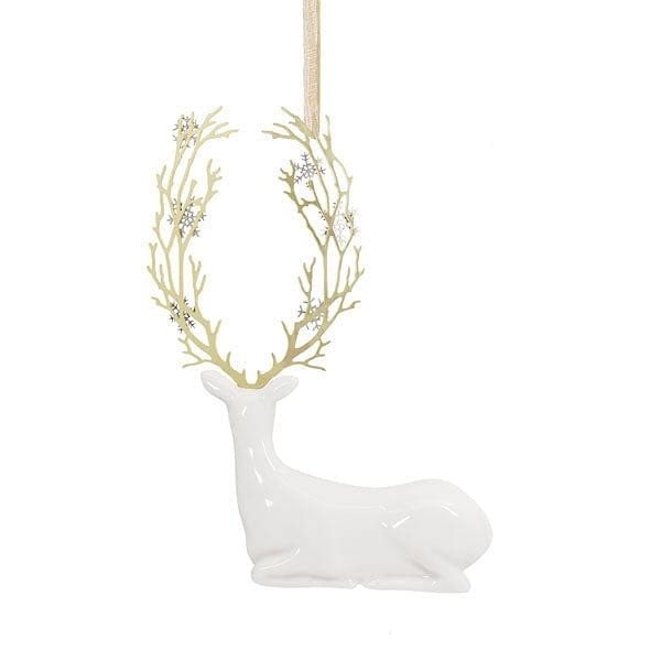 Deer Signature Ornament - Shelburne Country Store