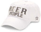 Beer People  - White  Adjustable Hat - Shelburne Country Store
