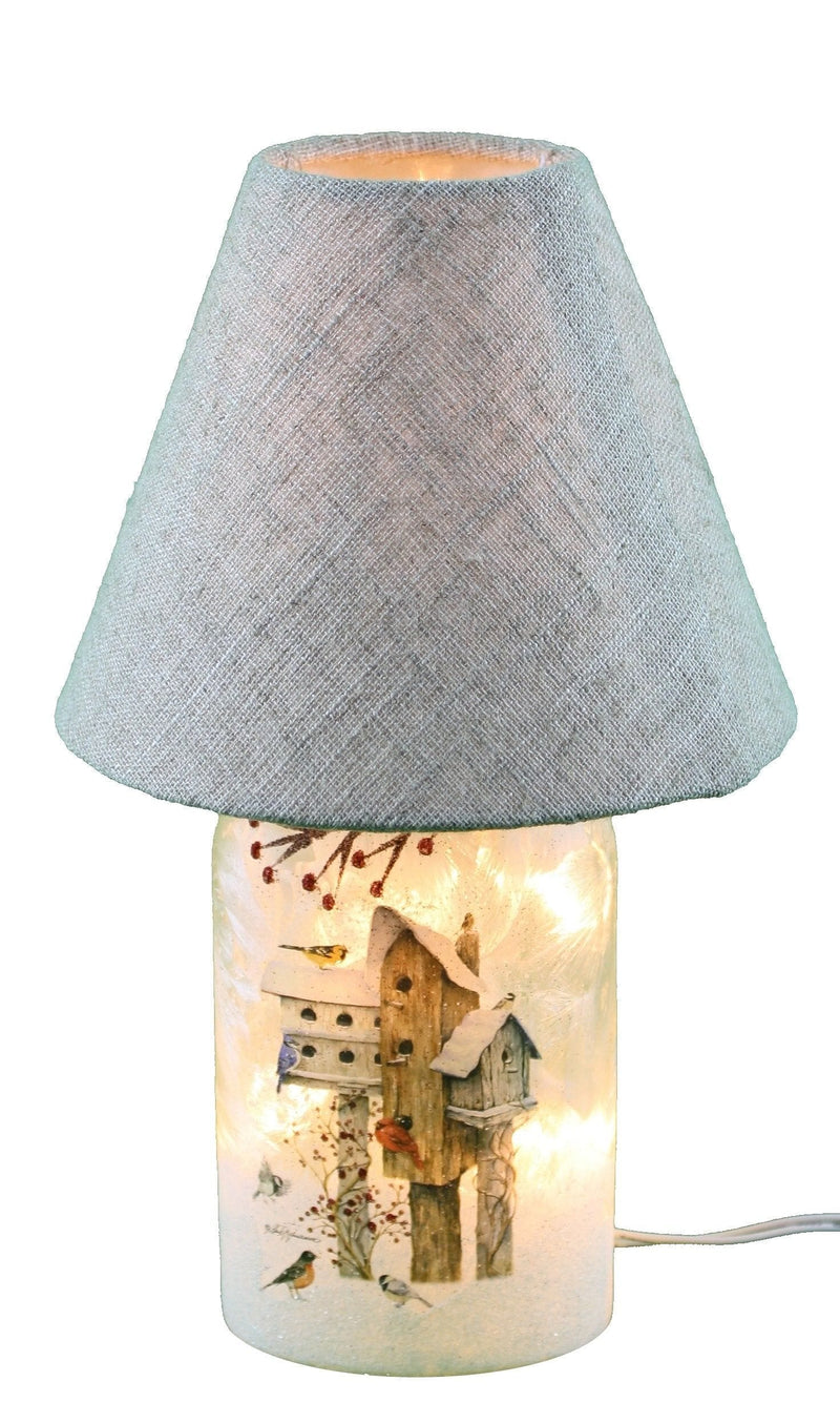 Lighted Shade Bird Houses Berry - Shelburne Country Store