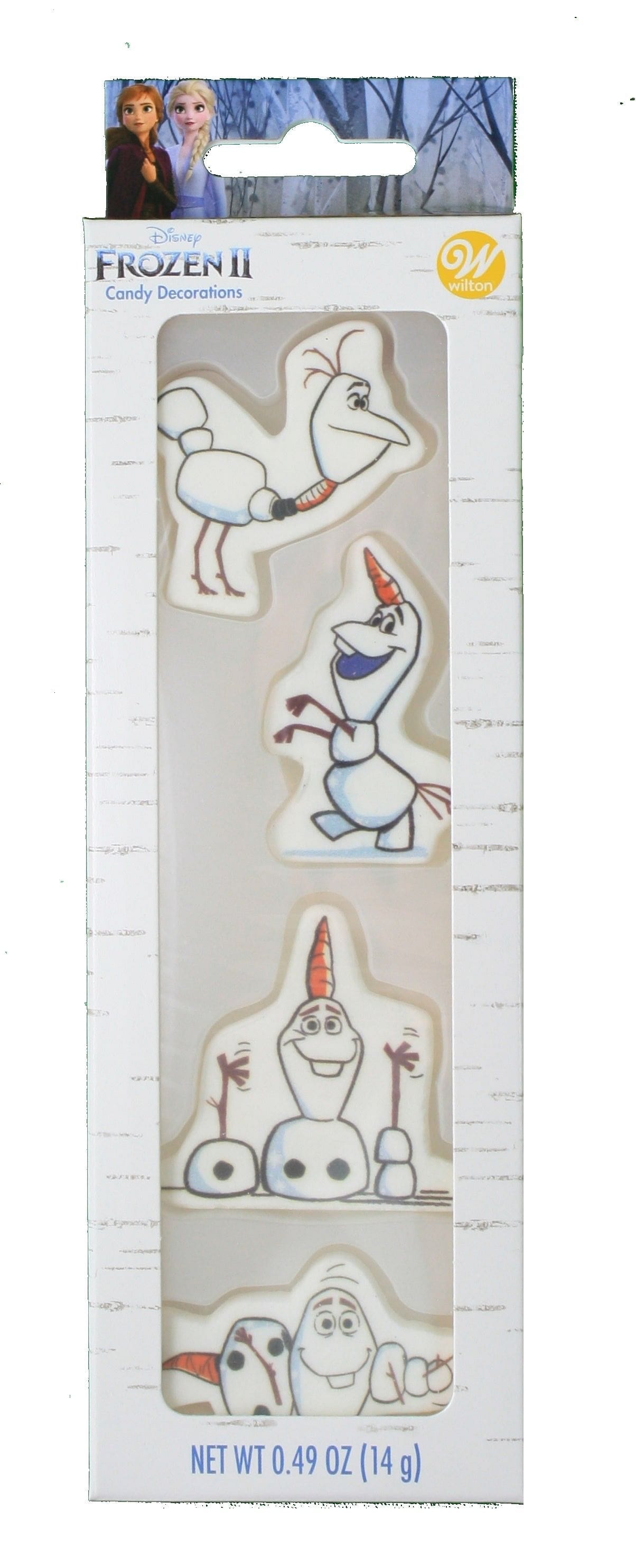 Wilton Icing Decorations - Frozen 2 - Olaf - Shelburne Country Store