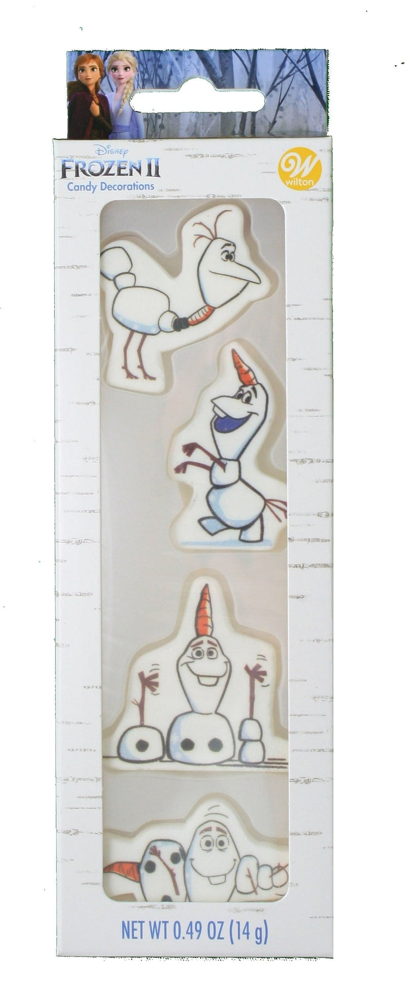 Wilton Icing Decorations - Frozen 2 - Olaf - Shelburne Country Store