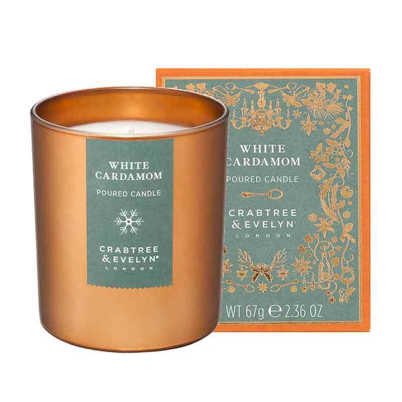 White Caramom Poured Candle - 2.36oz - Shelburne Country Store