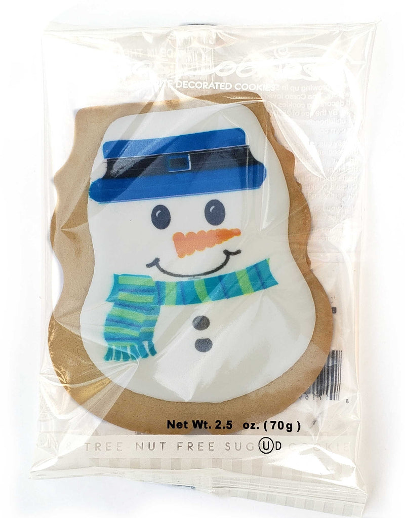 Snowman Iced Cookie - Shelburne Country Store