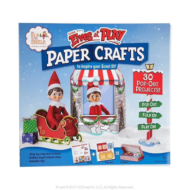 Elf on the Shelf Scout Elves Paper Crafts - Shelburne Country Store