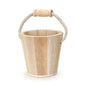 Darice Mini Wood Bucket Pail w/ Rope Handle - Shelburne Country Store