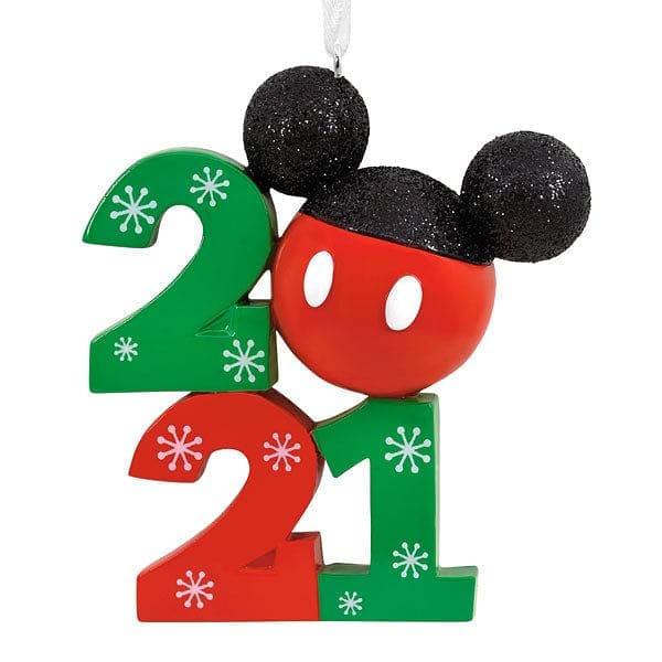 Dated Mickey Mouse Icon Ornament - Shelburne Country Store