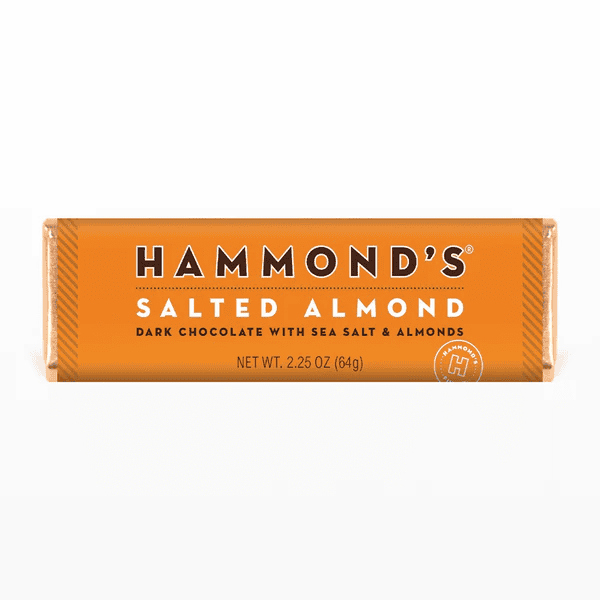 Salted Almond Dark Chocolate Bar - Shelburne Country Store