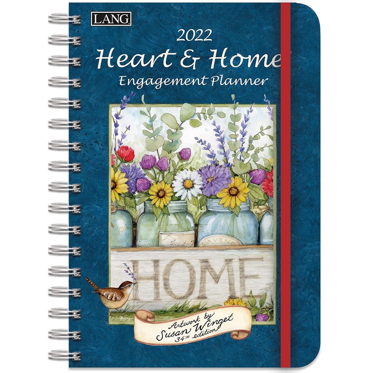 2022 Heart and Home Spiral Engagement Planner - Shelburne Country Store