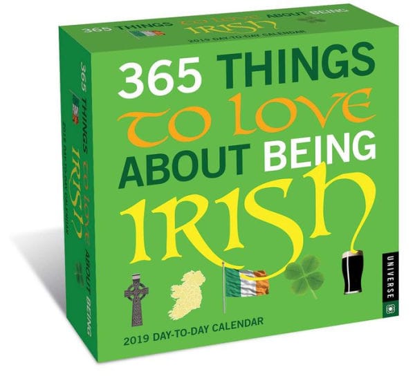 365 Things to Love about being Irish - 2019 Page a day Calendar - The Country Christmas Loft