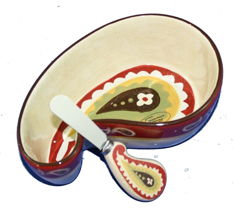 Spice Market Dip Bowl With Spreader - Shelburne Country Store
