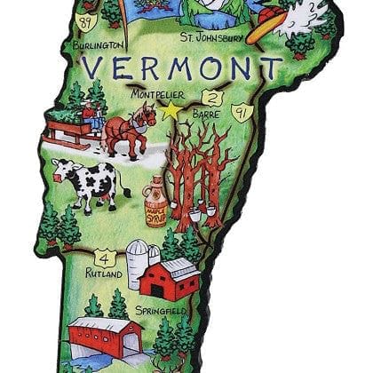 Vermont State Magnet - Shelburne Country Store