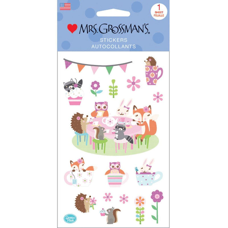 Mrs Grossman's Stickers - Woodland Tea Party - Shelburne Country Store