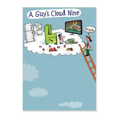 Guys Cloud Nine Birthday Card - Shelburne Country Store