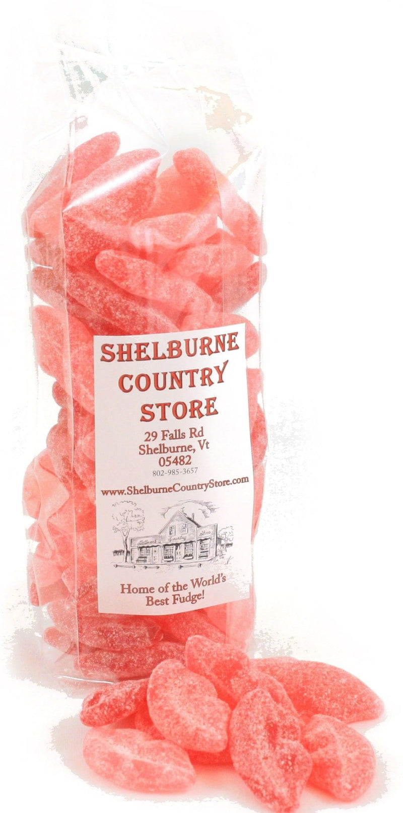 Valentines Sour Pucker Up Lips - - Shelburne Country Store