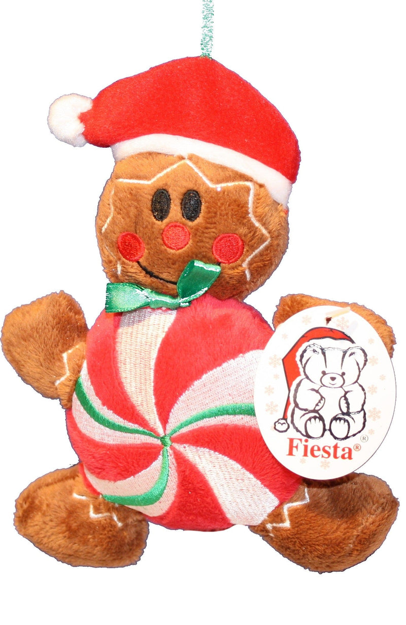 6 Inch Gingerbread Man Ornament - Hat - Shelburne Country Store