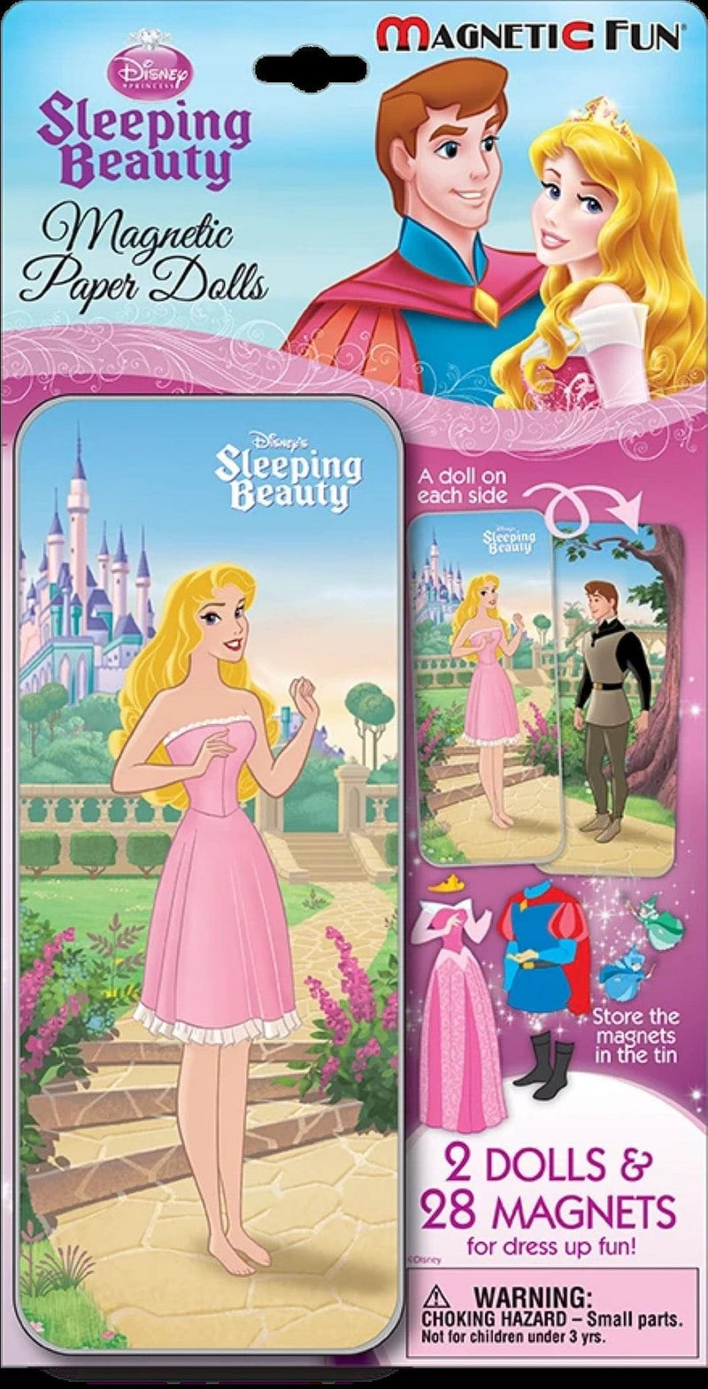 Magnetic Tin Paper Dolls - Sleeping Beauty - Shelburne Country Store