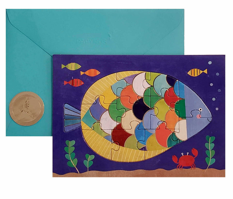 Fish Puzzle - Birthday Card - Shelburne Country Store
