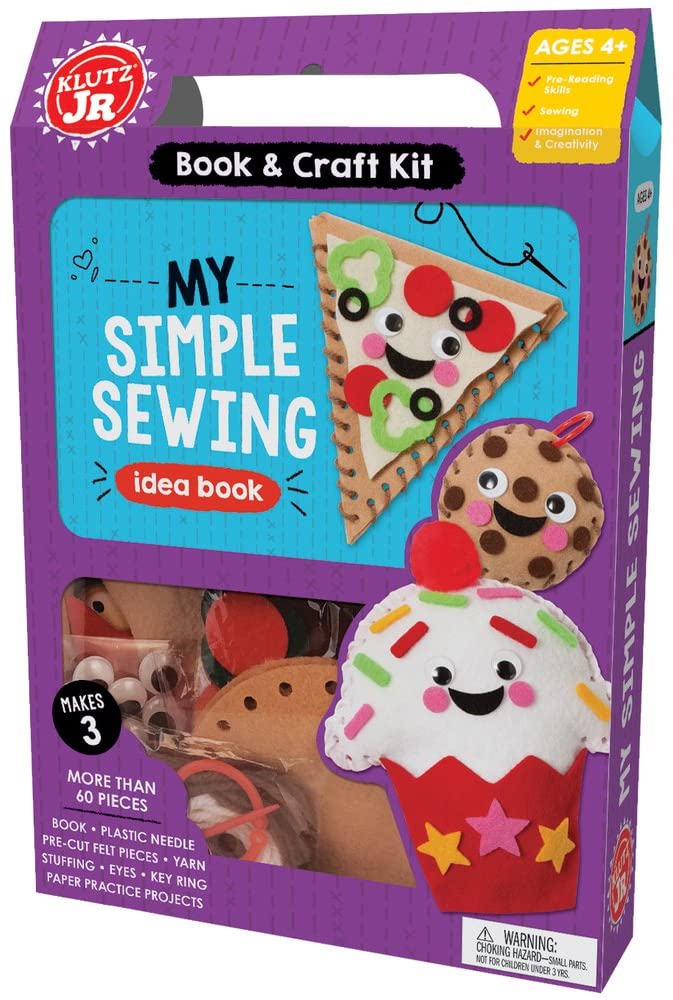 Klutz Jr. My Simple Sewing Craft Kit - Shelburne Country Store