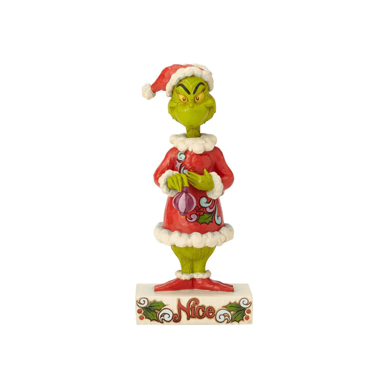 Two-Sided Naughty/Nice Grinch - Shelburne Country Store