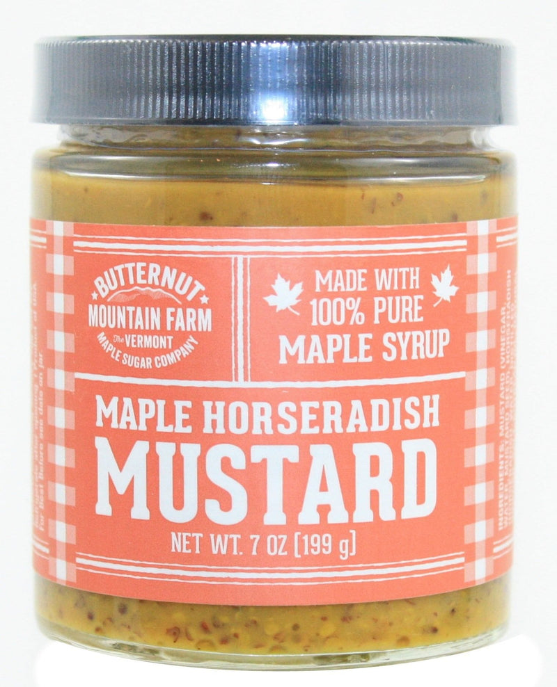 Maple Horseradish Mustard - 7 Ounce - Shelburne Country Store
