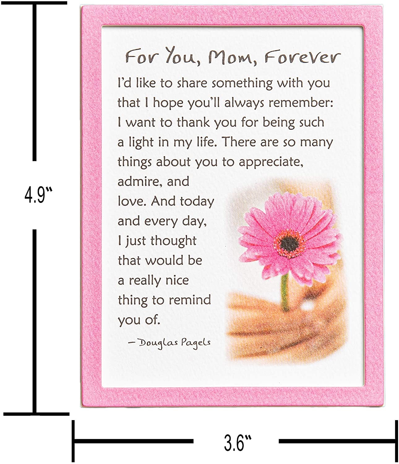 Easel-back Print with Magnet - For You, Mom, Forever - Shelburne Country Store