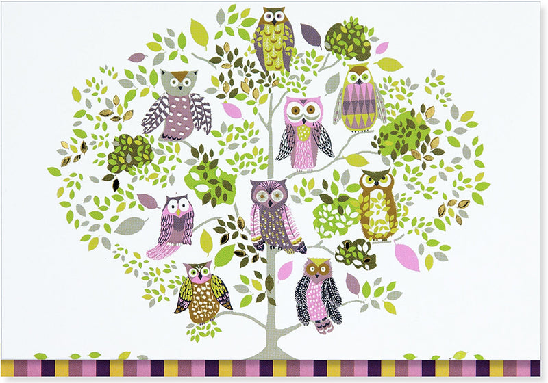 Owl Forest  Note Cards - Shelburne Country Store