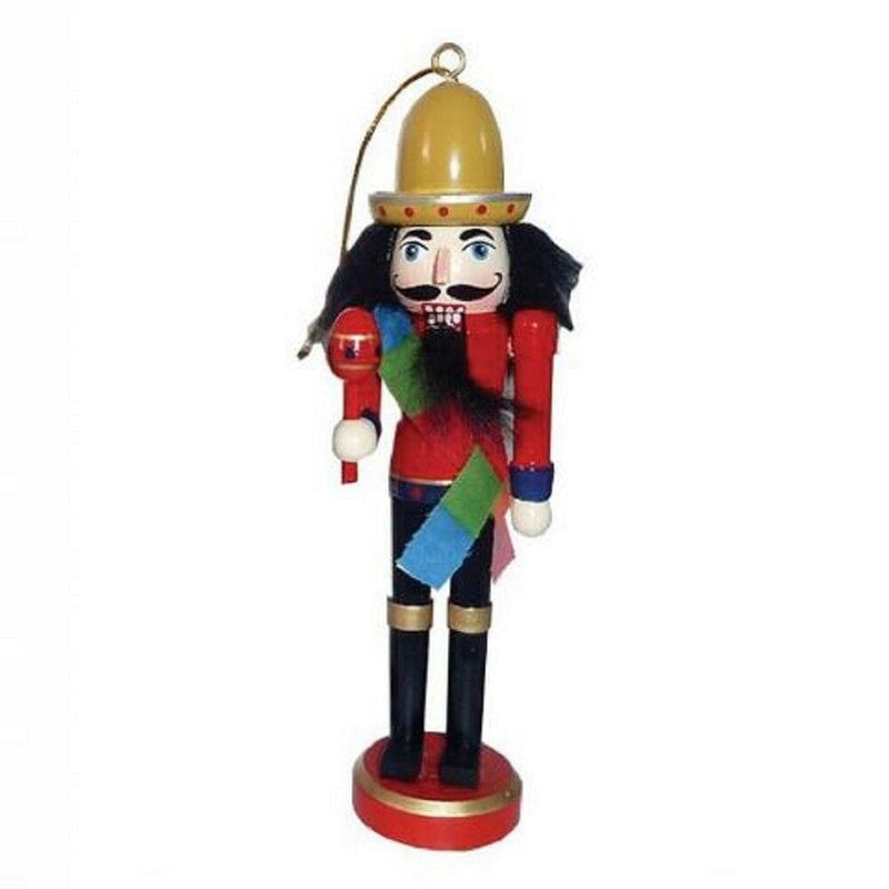 6 Inch Mexican Nutcracker Ornament - Shelburne Country Store