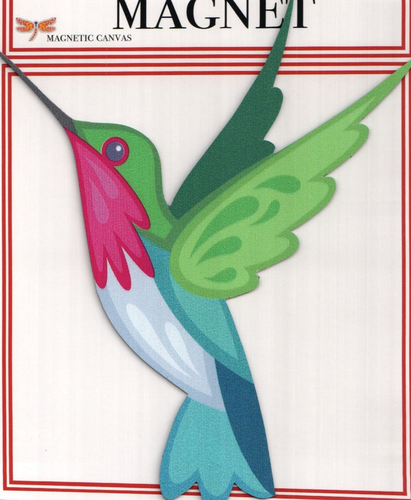 Blue Green Hummingbird  Magnet - Shelburne Country Store